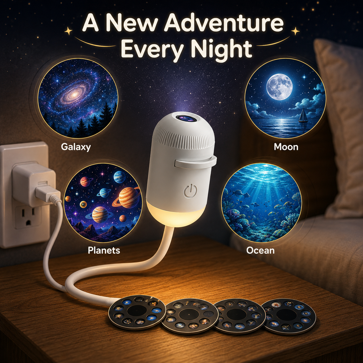 StarBuddy™ Galaxy Projector